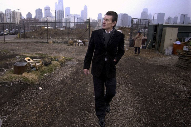 Helmut Jahn en 2004 à Chicago (archives). © KEYSTONE/AP/M. SPENCER GREEN