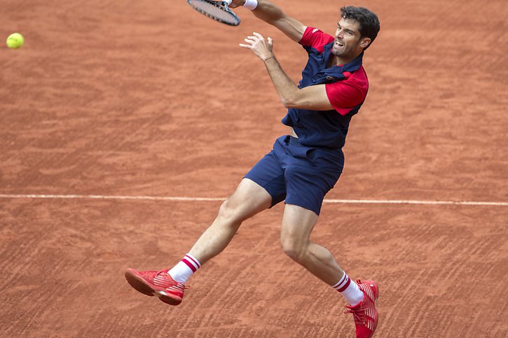 Pablo Andujar défiera Roger Federer mardi à Genève © KEYSTONE/SALVATORE DI NOLFI