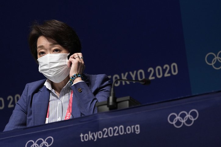 La présidente de Tokyo-2020 Seiko Hashimoto a déclaré devant la presse que le directeur artistique de la cérémonie d'ouverture a été démis de ses fonctions (archives). © KEYSTONE/EPA/FRANCK ROBICHON
