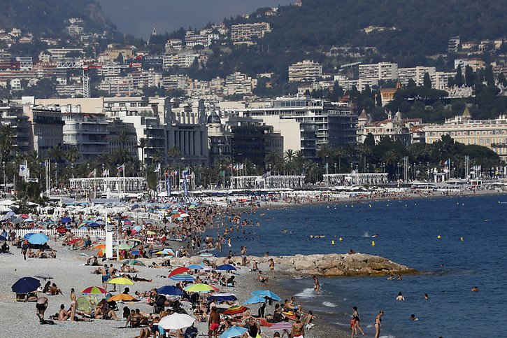 Nice a été classée au Patrimoine mondial de l'Unesco au titre de "ville de la villégiature d'hiver de Riviera" (archives). © KEYSTONE/EPA/SEBASTIEN NOGIER