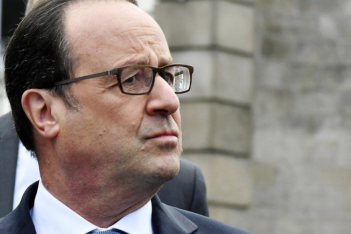 Hollande savait ce qu'il faisait en bombardant la Syrie, a déclaré le terroriste. © KEYSTONE/EPA AFP POOL/GEORGES GOBET / POOL