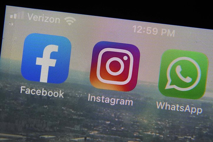 Facebook Messenger, Instagram, WhatsApp et Workplace ont été perturbés par une opération technique de l'entreprise (archives). © KEYSTONE/AP/Richard Drew
