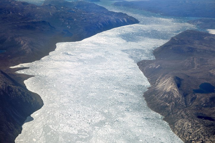 L'Arctique se réchauffe trois fois plus vite que le reste de la planète. © KEYSTONE/AP/DAVID GOLDMAN