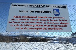 Déchets: arrêt provisoire du stockage des résidus d'incinération à Fribourg