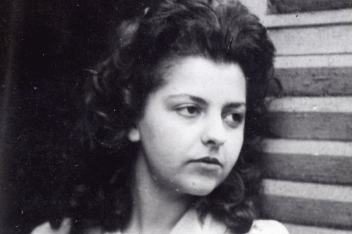 Madeleine Riffaud en 1944, quand elle était membre de la Résistance. © KEYSTONE/AP/STR