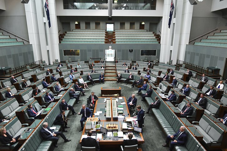Selon un rapport publié mardi, une personne sur trois au sein du Parlement australien a été victime de harcèlement sexuel (archives). © KEYSTONE/EPA AAP/LUKAS COCH