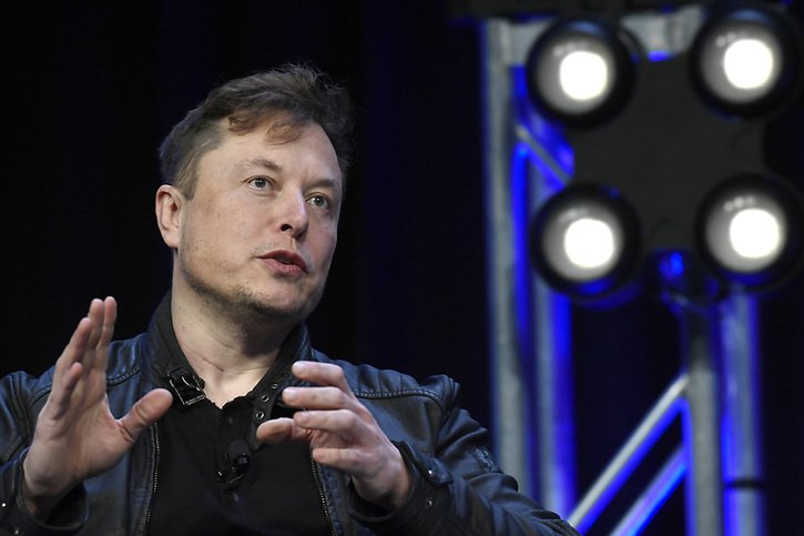 En tête du classement, le patron de Tesla Elon Musk présente une fortune de 266 milliards de dollars. (archives) © KEYSTONE/AP/Susan Walsh