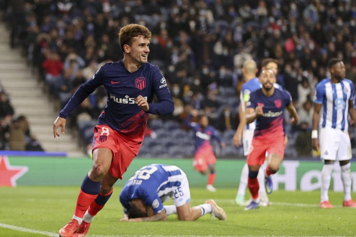 Griezmann a inscrit le premier but de l'Atlético © KEYSTONE/AP/Luis Vieira