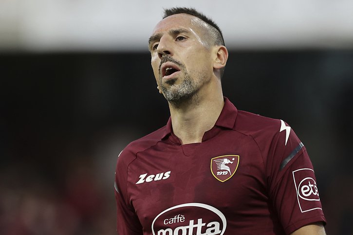 La Salernitana de Ribéry perd un match sur tapis vert © KEYSTONE/AP LaPresse/ALESSANDRO GAROFALO