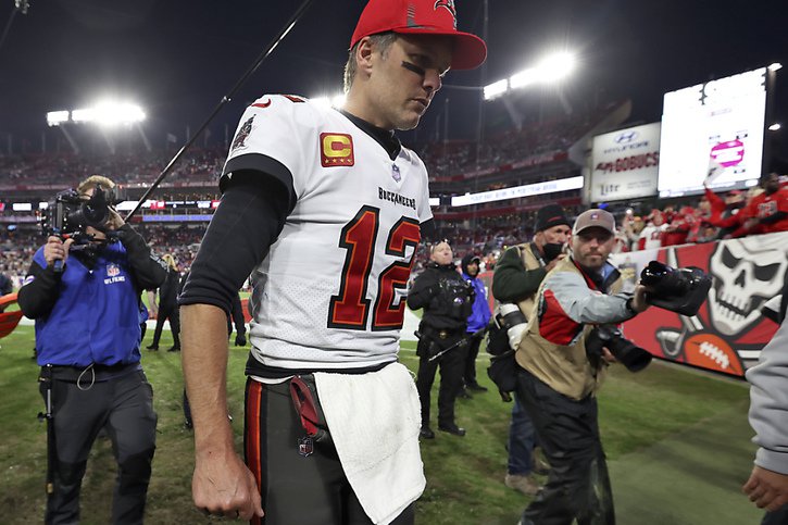 Tom Brady: a-t-il livré son dernier match dimanche à Los Angeles ? © KEYSTONE/AP/Mark LoMoglio
