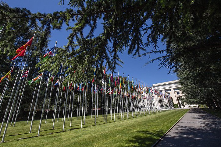Le public pourra voir des millions de pages numérisées par l'ONU à Genève (archives). © KEYSTONE/MARTIAL TREZZINI