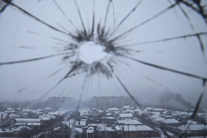 Marioupol est sans électricité et sans eau depuis quelques jours (archives). © KEYSTONE/AP/Evgeniy Maloletka