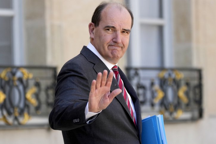 Jean Castex a annoncé lundi avoir remis sa lettre de démission à Emmanuel Macron. © KEYSTONE/AP/Francois Mori