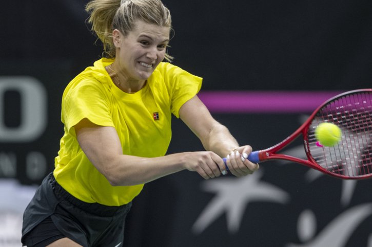 Eugenie Bouchard a décidé de ne pas disputer Wimbledon © KEYSTONE/MARCEL BIERI