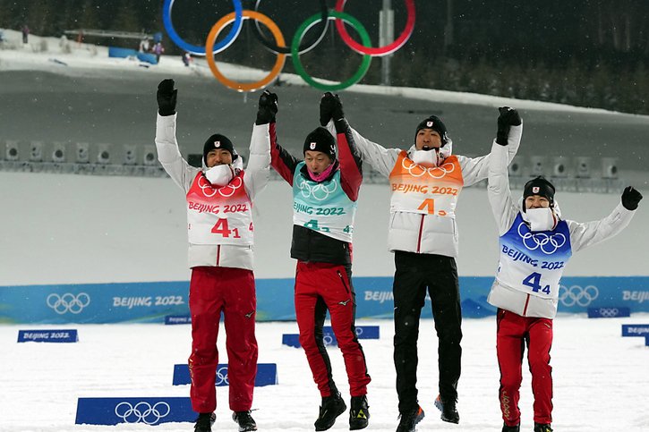 Le combiné nordique a obtenu un sursis olympique © KEYSTONE/EPA/KIMIMASA MAYAMA