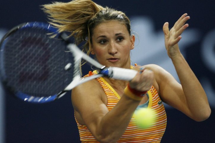 Tatiana Golovin a affirmé que toutes les joueuses tchèques avaient contracté le covid pendant Roland-Garros © KEYSTONE/STEFFEN SCHMIDT