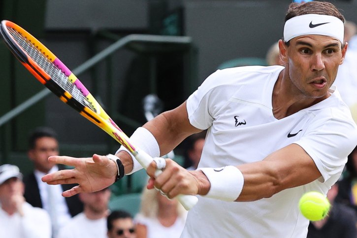 Rafael Nadal est en demi-finale de Wimbledon © KEYSTONE/EPA/KIERAN GALVIN