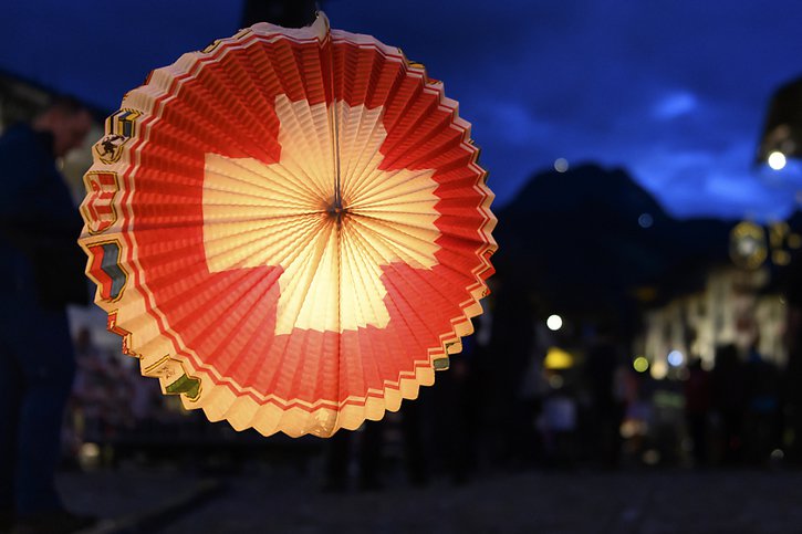 Le premier août n'est devenu fête nationale qu'à la fin du XIXe siècle. © KEYSTONE/ANTHONY ANEX