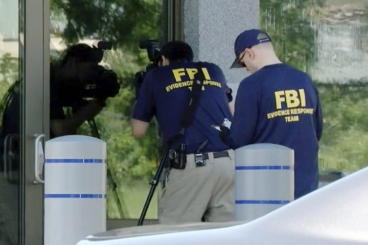 L'homme a tenté de pénétrer par effraction dans les bureaux du FBI à Cincinnati. © KEYSTONE/AP