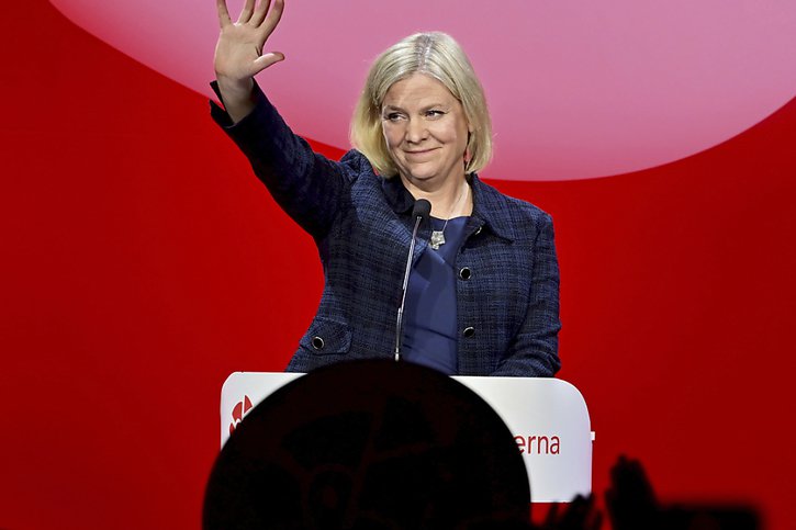 Magdalena Andersson a demandé que tous les votes soient comptés. © KEYSTONE/AP/Jonas EkstrÃ¶mer