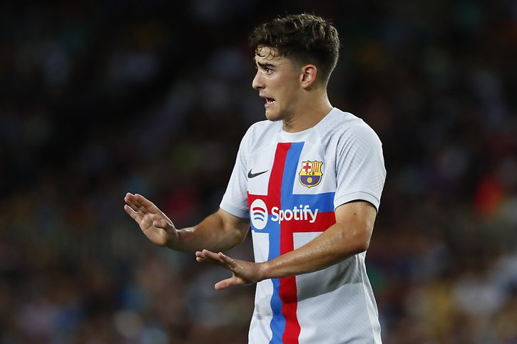 Gavi a prolongé jusqu'en 2026 avec le Barça © KEYSTONE/AP/Joan Monfort