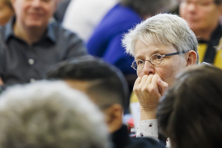 La candidature de l'ancienne conseillère d'Etat vaudoise pour figurer sur la liste de l'élection au Conseil national n'a pas été retenue par le Parti socialiste vaudois. © KEYSTONE/VALENTIN FLAURAUD