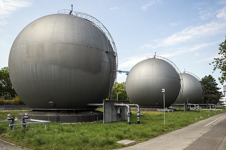La Suisse se dotera également d'une réserve de gaz l'hiver prochain (image symbolique). © KEYSTONE/ALEXANDRA WEY