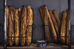 En France, la baguette devient le symbole de l'inflation