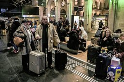 Les usagers du rail français pris en otages par les grévistes