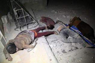 Damas responsable d'une attaque au chlore à Douma en Syrie en 2018