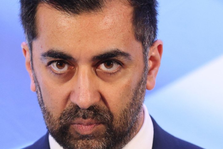 Humza Yousaf est le nouveau premier ministre d'Ecosse. © KEYSTONE/EPA/ROBERT PERRY