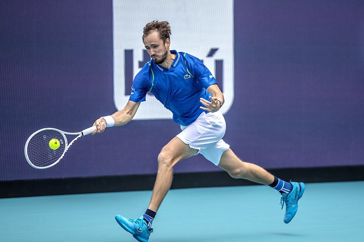 Daniil Medvedev est en finale du Masters 1000 de Miami. © KEYSTONE/EPA/CRISTOBAL HERRERA-ULASHKEVICH