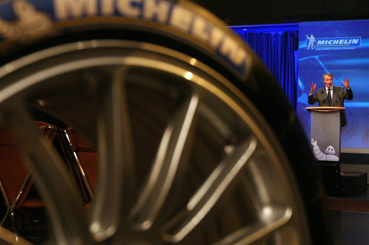 Le géant français du pneumatique, Michelin, avait suspendu ses activités en Russie à la suite de la guerre en Ukraine (archives). © KEYSTONE/AP/MICHAEL SAWYER
