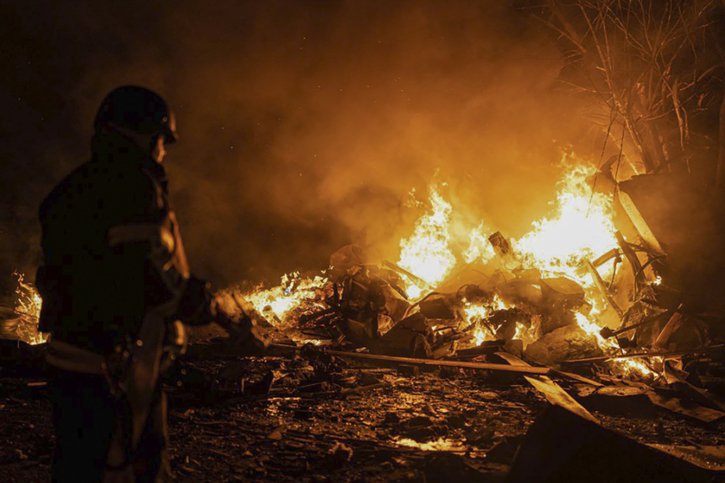 La Russie a intensifié ses attaques contre la capitale ukrainienne Kiev depuis le début du mois (archives). © KEYSTONE/AP
