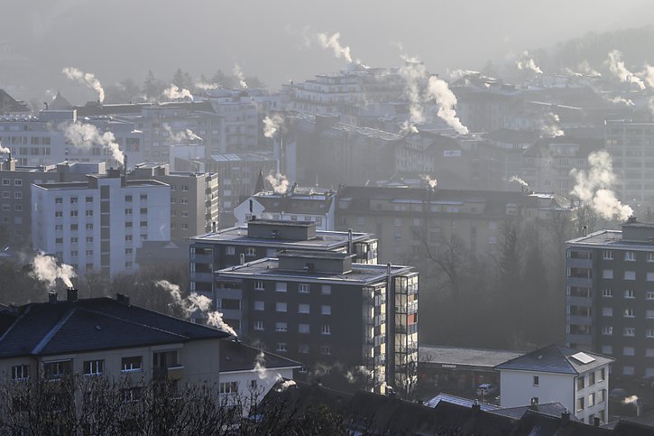 La Suisse est en retard sur l'UE en matière de réduction des émissions de CO2, estime Reto Knutti (archives). © KEYSTONE/ANTHONY ANEX