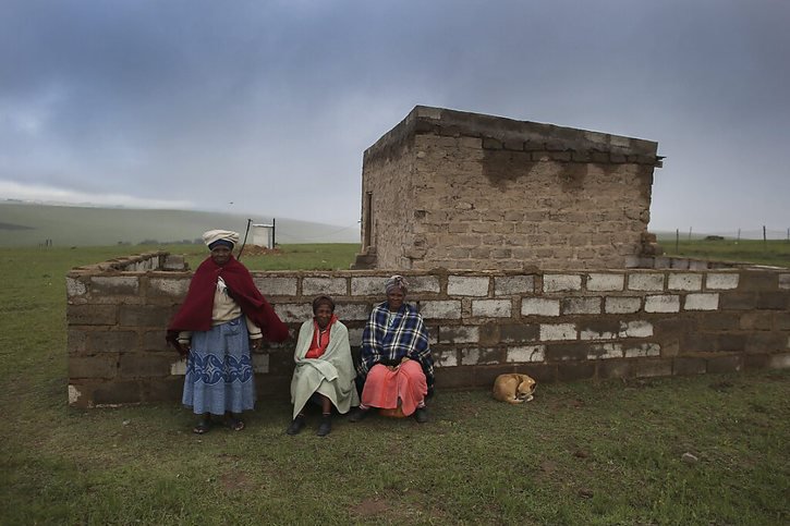 La ruralité africaine (ici en Afrique du Sud), coeur de cible de Swissaid (image d'illustration). © KEYSTONE/EPA/NIC BOTHMA