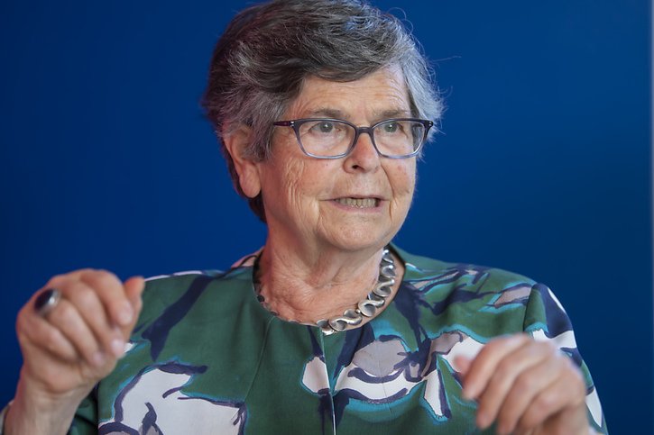 Ruth Dreifuss se dit optimiste à l'idée que des opportunités émergent de la crise de la LAMal (archives). © KEYSTONE/MARTIAL TREZZINI