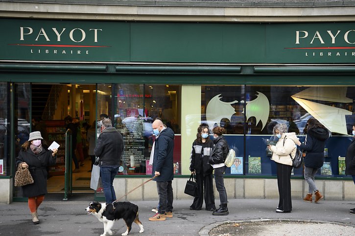Le groupe Payot reprochait à Madrigall d'empêcher les libraires suisses de se procurer en France des livres au prix du marché français et aux conditions usuelles françaises (image prétexte). © KEYSTONE/LAURENT GILLIERON