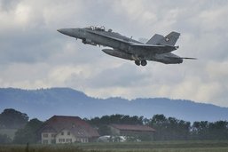 L'entraînement de F/A-18 secouera Payerne