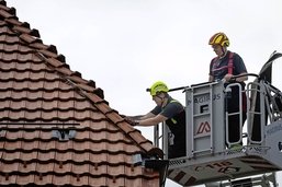 Des pompiers fribourgeois en renfort à La Chaux-de-Fonds