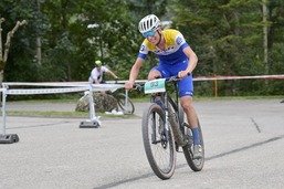 Maxime L’Homme a réalisé le meilleur résultat jamais atteint par un vététiste fribourgeois