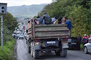 Près de la moitié de la population du Nagorny Karabakh réfugiée en Arménie