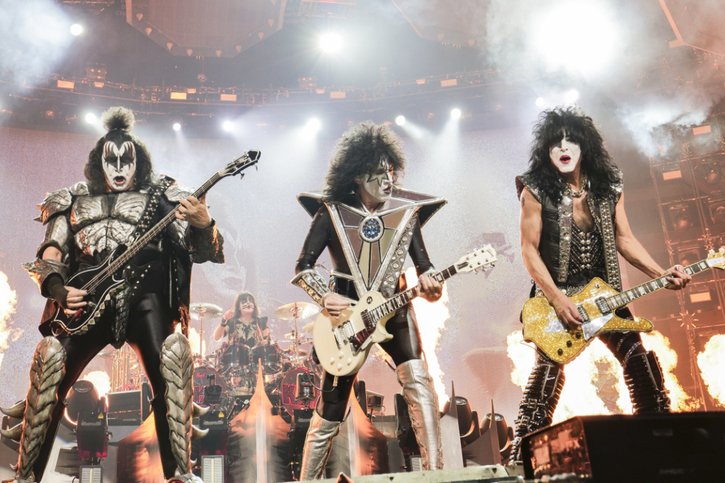 Kiss a achevé samedi sa tournée ultime "End of the road" au Madison Square Garden, à New York. © KEYSTONE/AP/Evan Agostini