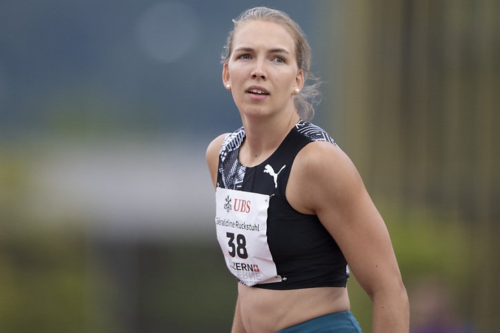 Géraldine Ruckstuhl: sa passion pour l'athlétisme s'est éteinte © KEYSTONE/URS FLUEELER