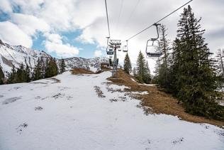 Hiver: Le ski, c’est aussi fini au Lac-Noir