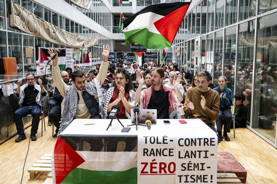 Proche-Orient: «Victoire d’étape» des étudiants de l’Université de Lausanne