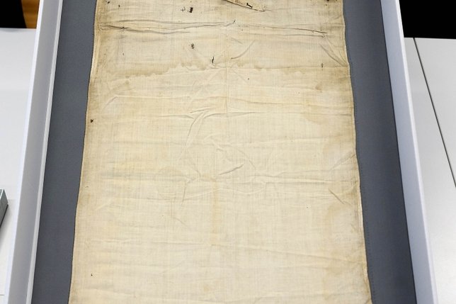 Hauterive: Un tissu, qui témoigne de l’histoire de l’abbaye, a récemment refait surface