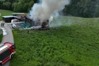 Bonnefontaine: Incendie dans un atelier mécanique à la route de St-Sylvestre
