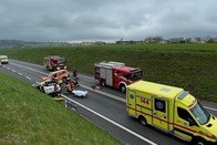 La Tour-de-Trême: Collision frontale sur la H189