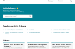 Inclusivité: Un onglet en langage simplifié pour le site de l’Etat de Fribourg